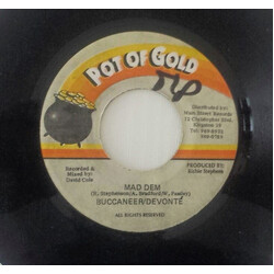 Buccaneer / Devonte Mad Dem USED VINYL 7INCH 45 RPM