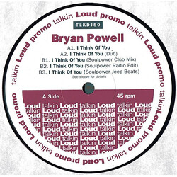 Bryan Powell I Think Of You VINYL 12" USED