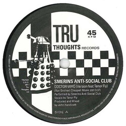 Smerins Anti-Social Club Doctor Who USED VINYL 7INCH 45 RPM LIMITED EDITION