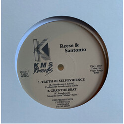 Reese & Santonio Truth Of Self Evidence USED VINYL 12INCH 33 S RPM 45 RPM REISSUE REMASTERED