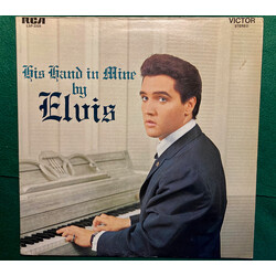 Elvis Presley His Hand In Mine Vinyl LP USED