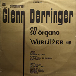 Glenn Derringer En Su Organo Wurlitzer 4037 Vinyl LP USED