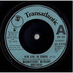 The Magnificent Mercury Brothers New Girl In School Vinyl 7" USED