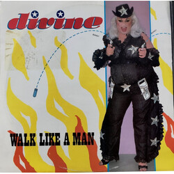 Divine Walk Like A Man USED VINYL 12INCH 45 RPM SINGLE