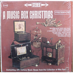 Rita Ford's Music Boxes A Music Box Christmas Vinyl LP USED