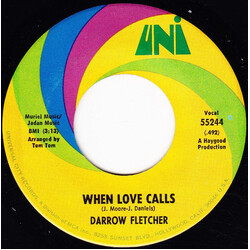 Darrow Fletcher When Love Calls / Changing By The Minute USED VINYL 7INCH 45 RPM SINGLE