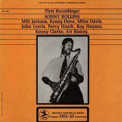 Sonny Rollins First Recordings! Vinyl LP USED