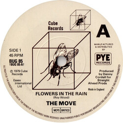 The Move Flowers In The Rain USED VINYL 7INCH 45 RPM