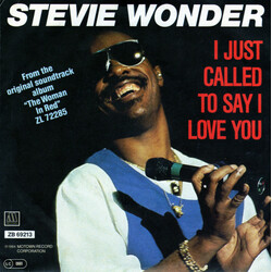 Stevie Wonder I Just Called To Say I Love You USED VINYL 7INCH 45 RPM SINGLE STEREO
