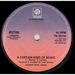 Mistura (2) / Lloyd Michels A Certain Kind Of Music Vinyl 7" USED