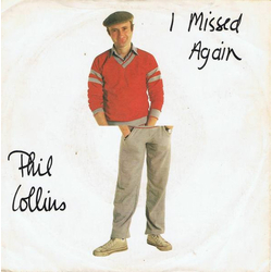 Phil Collins I Missed Again Vinyl 7" USED