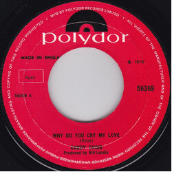 The Candy Choir Why Do You Cry My Love USED VINYL 7INCH 45 RPM SINGLE
