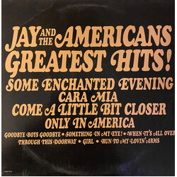 Jay & The Americans Jay And The Americans Greatest Hits Vinyl LP USED