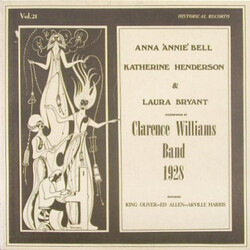 Anna Bell (3) / Katherine Henderson (3) / Laura Bryant (2) / Clarence Williams And His Orchestra 1928 Vinyl LP USED