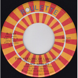 Cliff Nobles This Feeling Of Lonliness USED VINYL 7INCH 45 RPM