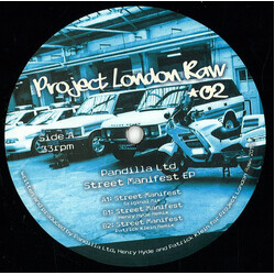 Pandilla Ltd Street Manifest EP USED VINYL 12INCH 33 S RPM EP