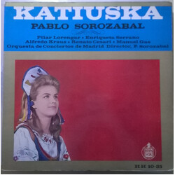 Pablo Sorozábal / Pilar Lorengar / Alfredo Kraus / Renato Cesari / Coros Cantores De Madrid / Orquesta De Conciertos De Madrid Katiuska Vinyl LP USED