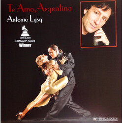 Antonio Lysy Te Amo, Argentina USED VINYL 12INCH 33 S RPM ALBUM STEREO