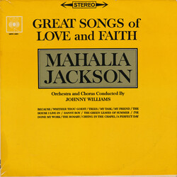 Mahalia Jackson Great Songs Of Love And Faith Vinyl LP USED