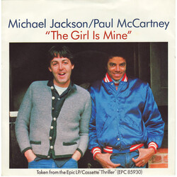 Michael Jackson / Paul McCartney The Girl Is Mine USED VINYL 7INCH 45 RPM STEREO