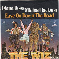 Diana Ross / Michael Jackson Ease On Down The Road USED VINYL 7INCH SINGLE PROMO