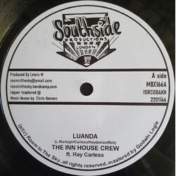 The Inn House Crew Luanda / Jimmy Bee USED VINYL 7INCH 45 RPM