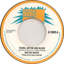 Bob & Marcia / The Jay Boys Young, Gifted And Black USED VINYL 7INCH 45 RPM SINGLE