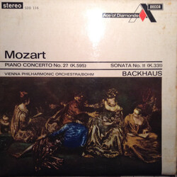 Wolfgang Amadeus Mozart / Wilhelm Backhaus / Wiener Philharmoniker / Karl Böhm Piano Concerto No.27 (K.595) • Sonata No. 11 (K. 331) Vinyl LP USED