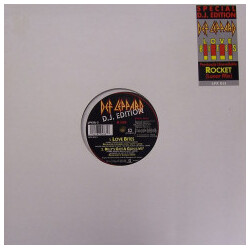 Def Leppard Love Bites USED VINYL 12INCH 45 RPM SINGLE SPECIAL EDITION STEREO