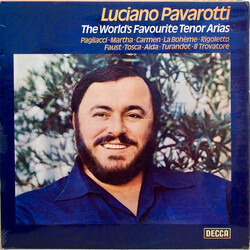 Luciano Pavarotti The World's Favourite Tenor Arias Vinyl LP USED