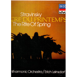 Igor Stravinsky / Erich Leinsdorf / The London Philharmonic Orchestra The Rite Of Spring Vinyl LP USED