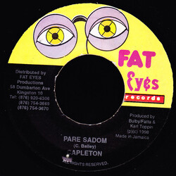 Capleton Pare Sadom Vinyl 7" USED