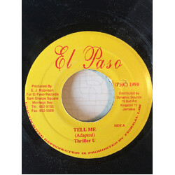 Thriller U Tell Me Vinyl 7" USED