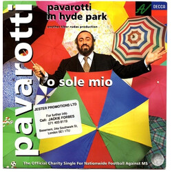 Luciano Pavarotti O Sole Mio USED VINYL 7INCH 45 RPM SINGLE