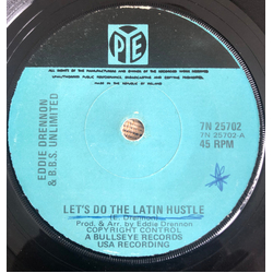 Eddie Drennon & The B.B.S. Unlimited Let's Do The Latin Hustle Vinyl 7" USED