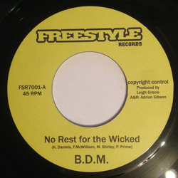 Big Daddy Moochin No Rest For The Wicked / Sting In The Tail Vinyl 7" USED