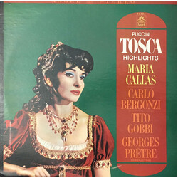 Giacomo Puccini / Maria Callas / Carlo Bergonzi / Tito Gobbi / Giorgio Tadeo / Renato Ercolani / Ugo Trama / Georges Prêtre / Orchestre De La Société 