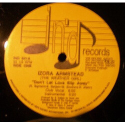Izora Armstead Don't Let Love Slip Away USED VINYL 12INCH 33 S RPM