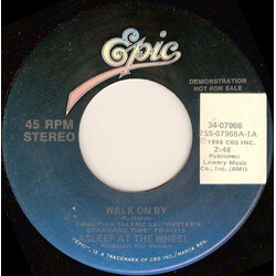 Asleep At The Wheel Walk On By Vinyl 7" USED