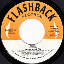 Barry Manilow Ships / When I Wanted You Vinyl 7" USED