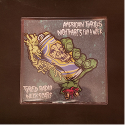American Thrills / Nightmares For A Week / Tired Radio / Neckscars American Thrills, Nightmares For A Week, Tired Radio, Neckscars Vinyl 7" USED