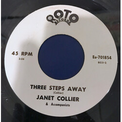 Janet Collier Three Steps Away/Mother And Dad USED VINYL 7INCH 45 RPM