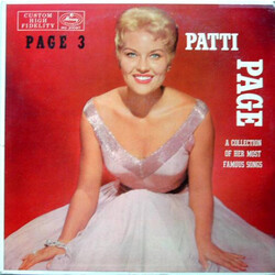 Patti Page Page 3 - A Collection Of Her Most Famous Songs Vinyl LP USED