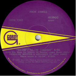 Rick James Glow USED VINYL 12INCH 33 S RPM