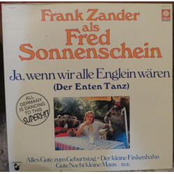 Frank Zander / Fred Sonnenschein Ja, Wenn Wir Alle Englein Wären (Der Enten Tanz) Vinyl LP USED
