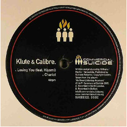 Klute / Calibre Losing You / Chariot VINYL 12" USED