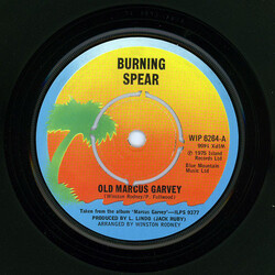 Burning Spear Old Marcus Garvey USED VINYL 7INCH SINGLE
