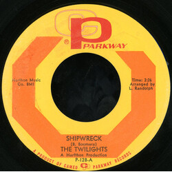 The Twilights (7) Shipwreck / For The First Time USED VINYL 7INCH 45 RPM