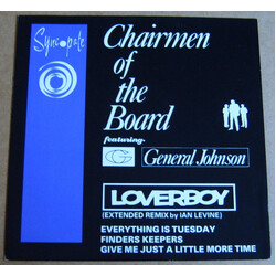 Chairmen Of The Board / General Johnson Loverboy (Extended Remix By Ian Levine USED VINYL 12INCH 45 RPM