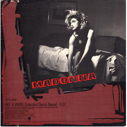 Madonna Like A Virgin (Extended Dance Remix) USED VINYL 12INCH 33 S RPM SINGLE PROMO